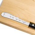 Breakfast board set  cutting board made of beechwood, with magnetic knife holder & PanoramaKnife, 'Best of Switzerland - West'