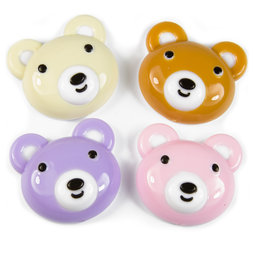 SALE-090, Honey, fridge magnets in bear shape, set of 4