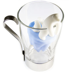 M-73, Tea infuser Iceberg, silicone tea infuser, non-magnetic!