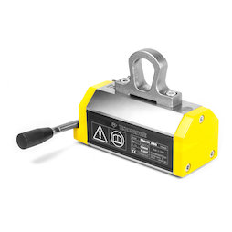 WS-LHM-250, Lifting magnet MaxX 250, maximum load 250 kg, for flat and round stock, Safety factor 3:1